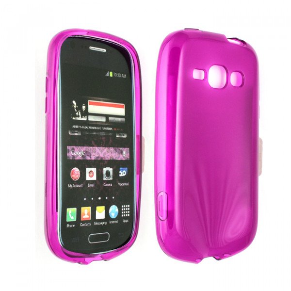 Wholesale Galaxy Prevail 2 M840 TPU Gel Case (Purple)
